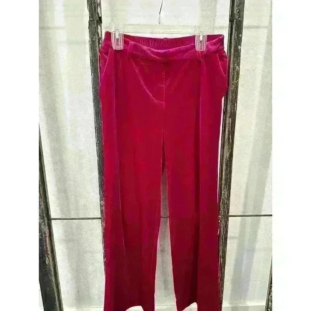 Skiis Are Blue Velvet Pants Sz Medium
